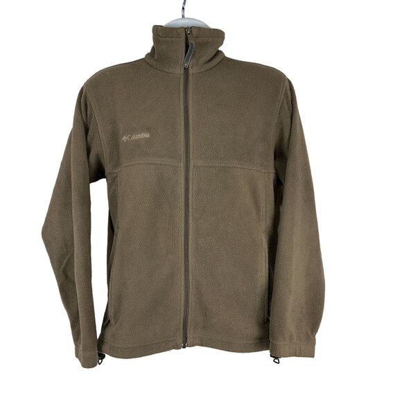 Columbia Sportwear Men's Fleece Jacket Size S Green
